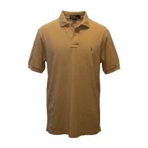 Polo by Ralph Lauren Men's Tan Polo Shirt size medium